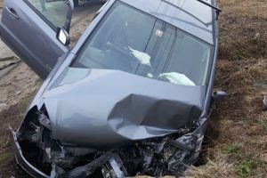 FOTO: Accident la Căpreni