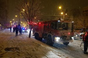 UPDATE FOTO – Incendiu la Maternitatea de la Spitalul Judeţean din Sibiu