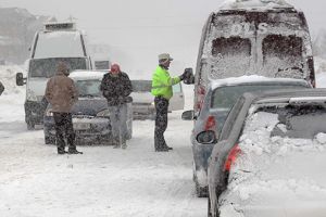 Prima ninsoare – primele „tamponări de iarnă”