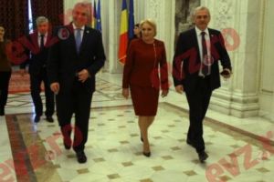 Premierul Viorica Dăncilă a venit, din nou, în Parlament, ca un sol de pace