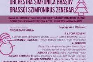 Concertul festiv al Orchestrei Simfonice Braşov, vineri