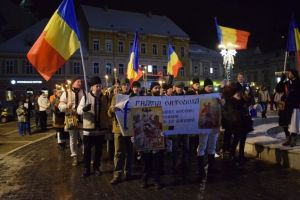 Marşul Colindătorilor, pe străzile din centrul Braşovului
