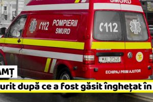 Neamţ: Un bărbat a murit la spital după ce a fost găsit îngheţat în casă