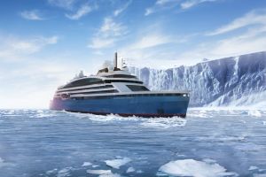 Tablă groasă de la Galaţi pentru construcţia unei nave de croazieră polară