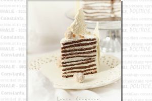 lauraadamache.ro: Tort de Craciun cu mousse de ciocolata alba