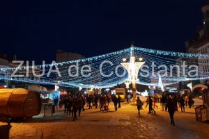 Targul de Craciun din Piata Ovidiu din Constanta se inchide cu doua saptamani mai devreme. Ce au declarat organizatorii 