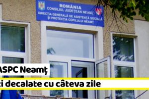 DGASPC Neamţ: Plata drepturilor cuvenite persoanelor cu dizabilităţi, decalată cu câteva zile