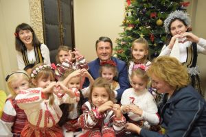 Primii colindatori au ajuns astazi la Primaria Municipiului Constanta (galerie foto) 