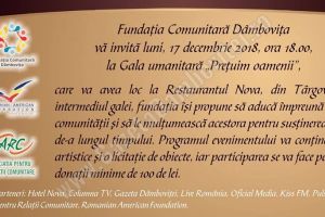 Gala „Preţuim oamenii” a ajuns la cea de-a VI-a ediţie şi vă aşteaptă să faceţi o faptă bună