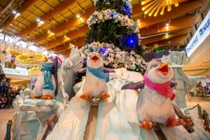 Atmosferă specială de Crăciun la principalul centru comercial din Timişoara