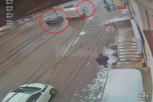 Fată de 12 ani, accidentată de un şofer care a depăşit pe trecerea de pietoni