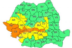 Ninsori abundente şi vânt! Cod Portocaliu în nordul judeţului