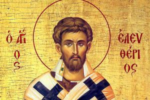 Sâmbătă, 15 decembrie: Biserica Ortodoxă îi prăznuieşte pe Sfântul Sfinţit Mucenic Elefterie şi pe mama sa, Sfânta Muceniţă Antia