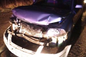 FOTO/VIDEO. Accident în judeţ, provocat de un şofer beat! O maşină în şanţ, mai multe persoane rănite