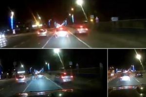 VIDEO ŞOCANT! Şofer din Alba, şicanat în trafic de maşina din spate, la un pas să spulbere doi pietoni, pe o trecere, în Cluj
