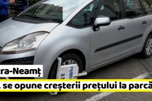 Piatra-Neamţ: Gavrilescu (PMP) propune mărirea preţului la parcări, PNL va vota împotrivă