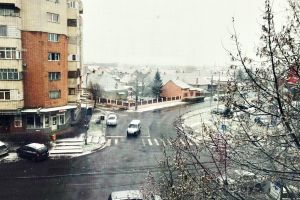 FOTO/VIDEO. Ninge la Satu Mare! Cum va fi vremea în weekend