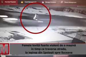 O femeie care mergea la serviciu, accidentată grav de o maşină în timp ce traversa strada