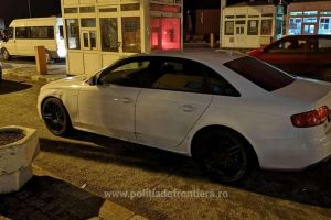 Audi căutat în Marea Britanie, confiscat la Petea