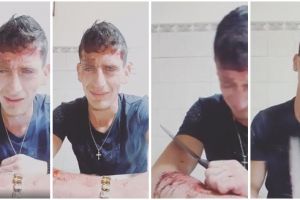 Un tânăr din Timişoara ameninţă că se sinucide, live pe Facebook