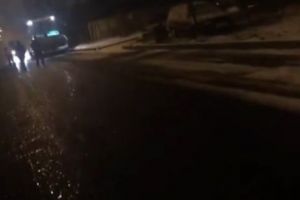 ASFALTARE în plină NINSOARE. Se întâmplă în ROMÂNIA. Video