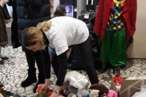 Moş Crăciun a venit la Spitalul de Pediatrie Piteşti