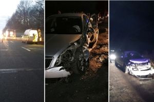 FOTO/VIDEO. Vinerea neagră la Satu Mare. 3 accidente, 2 morţi şi mai multe persoane rănite