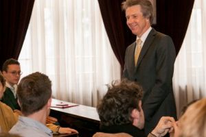 Consulul Germaniei la Sibiu, întâlnire cu studenţii germani de la UMFST