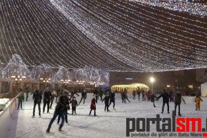 FOTO&VIDEO. Oraş de poveste. Atmosferă superbă în centrul Sătmarului