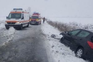 Vremea rea face PRĂPĂD în 16 judeţe şi Capitală. IMAGINI ȘOCANTE! Viscolul a DOBORÂT sute de arbori. Zeci de maşini şi oameni, PRINȘI între NĂMEȚI