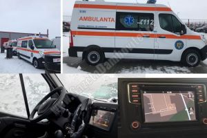 DÂMBOVIȚA: Opt ambulanţe, noi, cu sistem de navigaţie, au intrat în dotarea serviciului judeţean