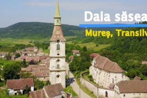 FOTO: Biserică săsească din Mureş reparată cu bani donaţi de Ambasad SUA!