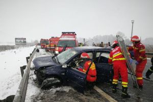 Accident provocat de un braşovean a declanşat Codul Roşu de intervenţie