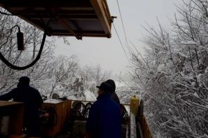 CFR Infrastructura: Echipele de interventie actioneaza in zonele afectate. Lista trenurilor blocate (galerie foto)