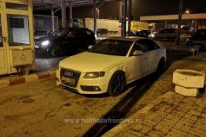 (FOTO) Audi cautat de Interpol descoperit de lucratorii de la ITPF Sighetu Marmatiei