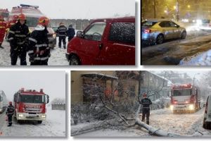 Judeţul Timiş, după o zi de cod portocaliu: peste 30 de localităţi în beznă