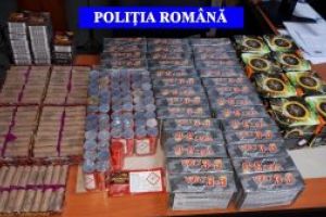 Poliţiştii covăsneni au confiscat peste 20 de kg de articole pirotehnice