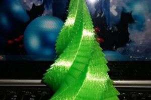 O, brad frumos! Minunăţia obţinută de un elev la o imprimată 3D