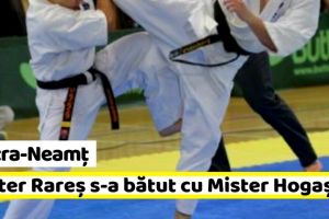 Piatra-Neamţ: Mister Rareş şi Mister Hogaş s-au bătut … pe medalii