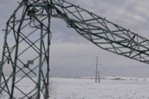 Peste 70.000 de persoane îngheaţă de frig, fără lumină, în Banat