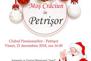 Moş Crăciun vine la Zoo, dar şi la copiii din Petrişor