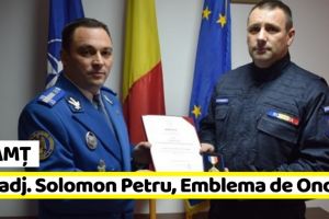 Neamţ: Plt. adj. Solomon Petru, Emblema de Onoare
