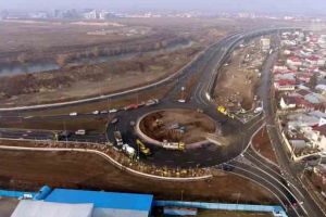 Tronson de 3,3 kilometri din autostrada A3, inaugurat noaptea şi cu întârziere de CNAIR