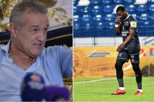 Becali a pus ochi pe Tsoumou de la FC Hermannstadt – Îl vrea la FCSB