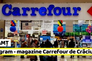 Neamţ: Program special la magazinele Carrefour de Crăciun