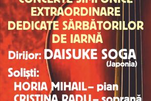 Concerte simfonice extraordinare dedicate Sărbătorilor de iarnă, la Sala Patria