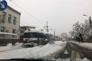 Transport public de groază la Timişoara. Chinurile angajaţilor STPT pe prima zăpadă din sezon