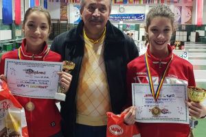 Patru medalii pentru spadasinele de la LPS Bihorul, la tradiţionalul concurs pentru copii de la Satu Mare