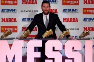 Lionel Messi a primit „Gheata de Aur”, pentru A CINCEA OARĂ în carieră