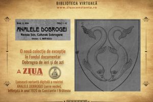 #citesteDobrogea: Constanta in Analele Dobrogei“. Lucrari din Biblioteca Virtuala ZIUA de Constanta